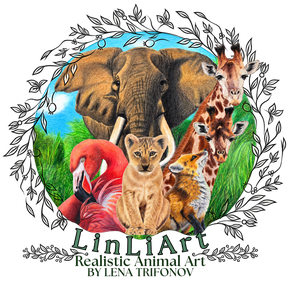 LinLiArt original animal logo